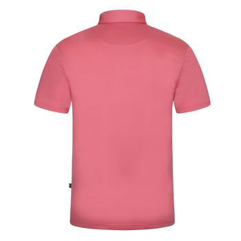 Oscar Jacobson Collin Tour Poloshirt - Pink Back - main image